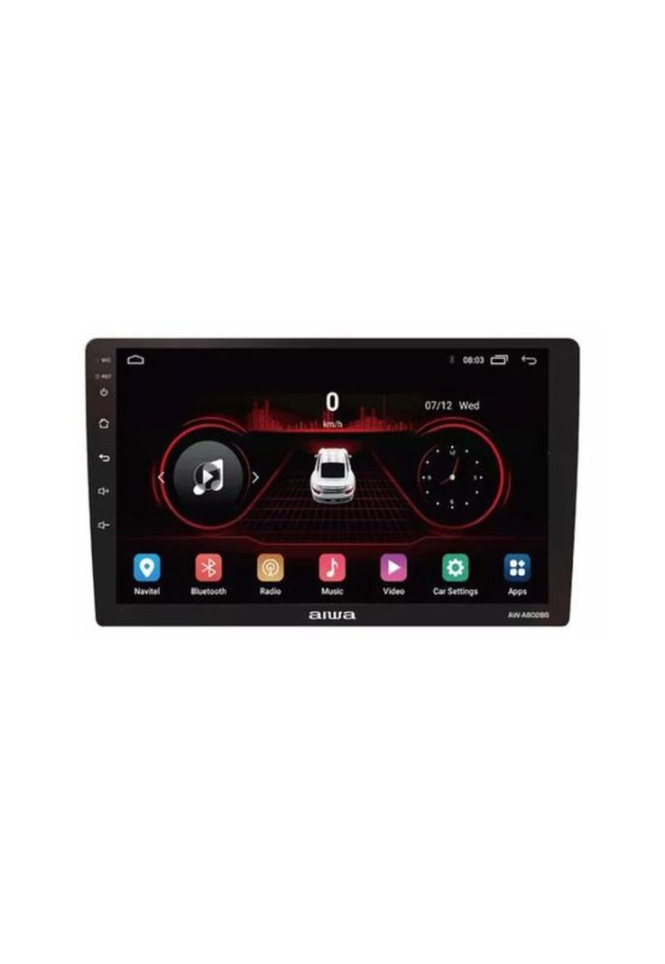 Radio auto 2 Din Android Touch HD 9", Aiwa AW-A802BS, color negro-0
