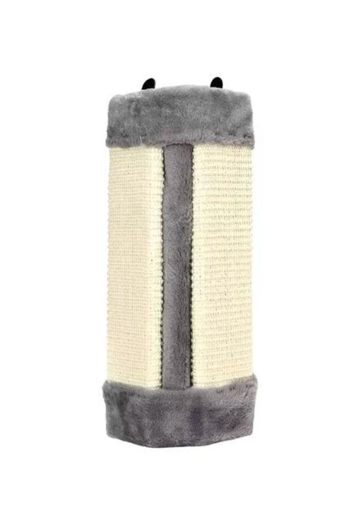 Rascador pared gatos esquinero sofa sillon gato gris-0