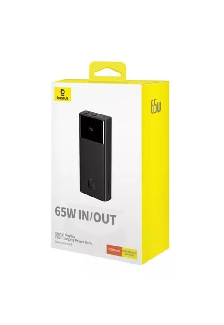 Power bank Baseus para MacBook y tablet 20000 mAh 65W negro-3
