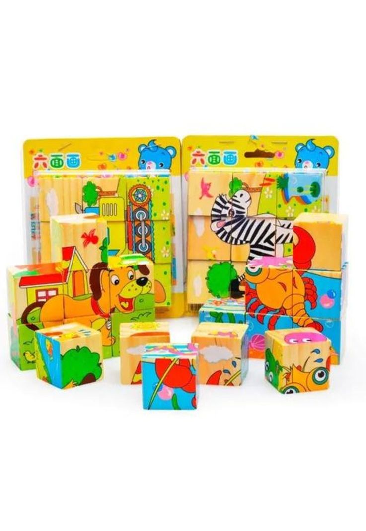 6 juegos infantiles de madera, juegos didácticos de madera-5