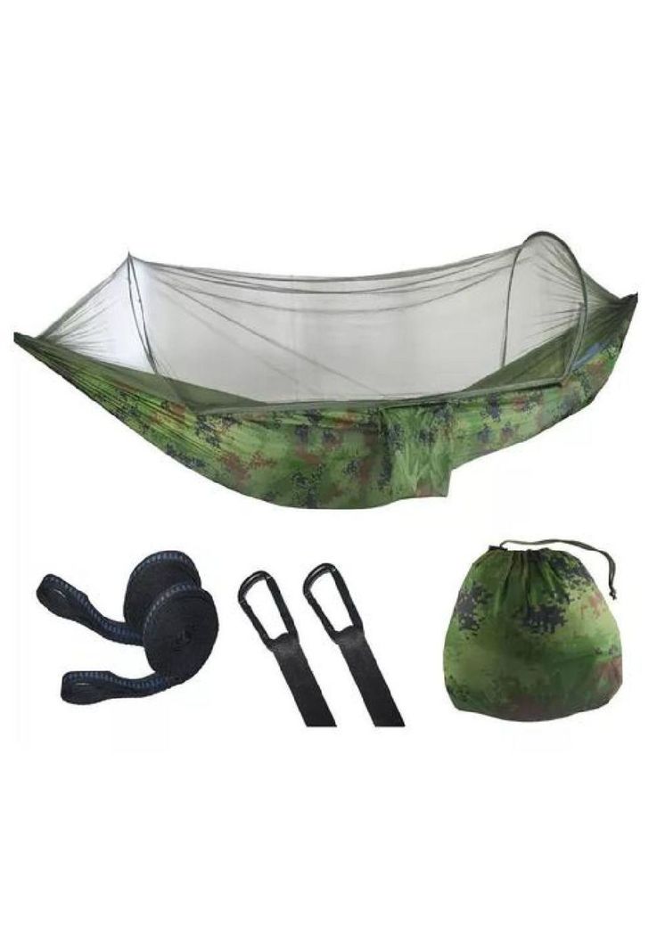 Colgante para acampar al aire libre con mosquitera-1