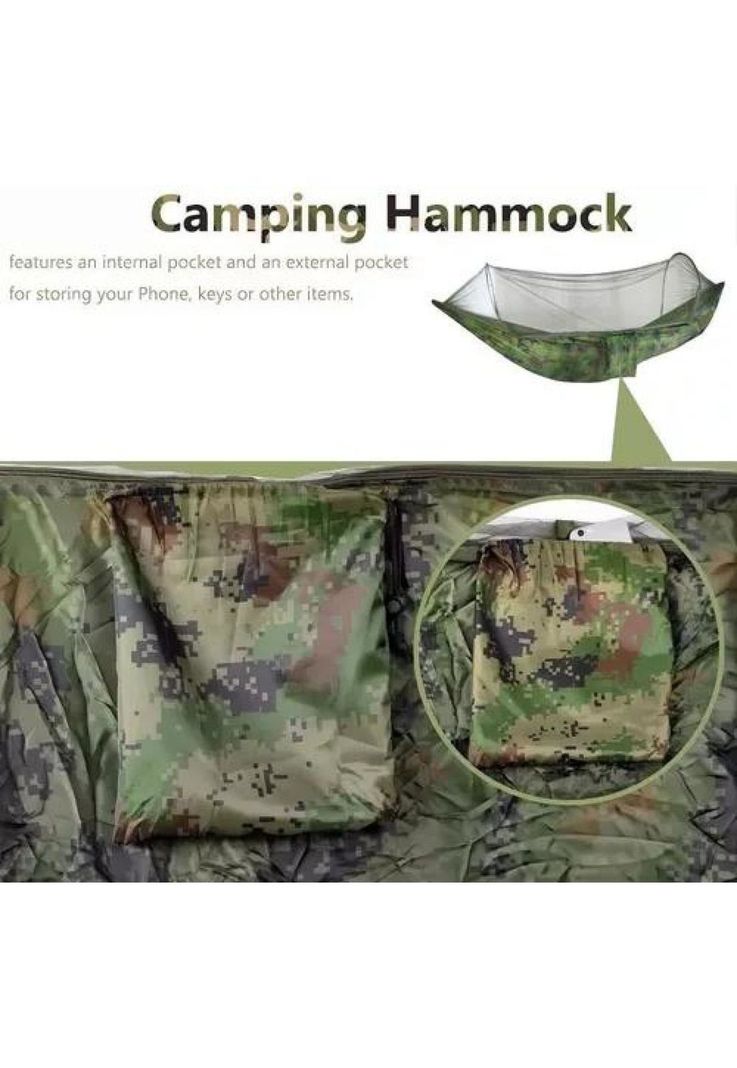 Colgante para acampar al aire libre con mosquitera-3