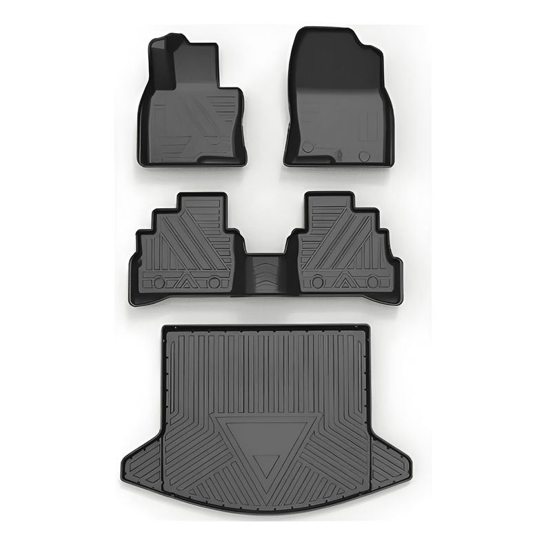4 Piezas Cubre Pisos Calce Perfecto Para Mazda Cx5 Negr #586