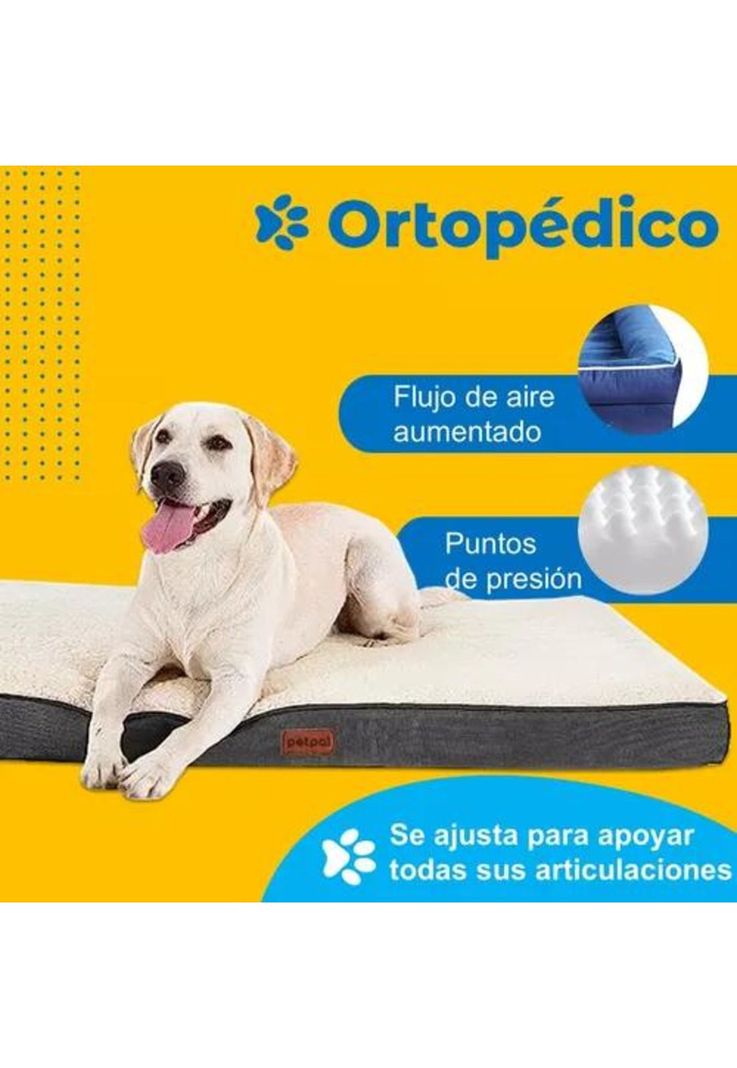 Cama para perro y gato mascota gris-3