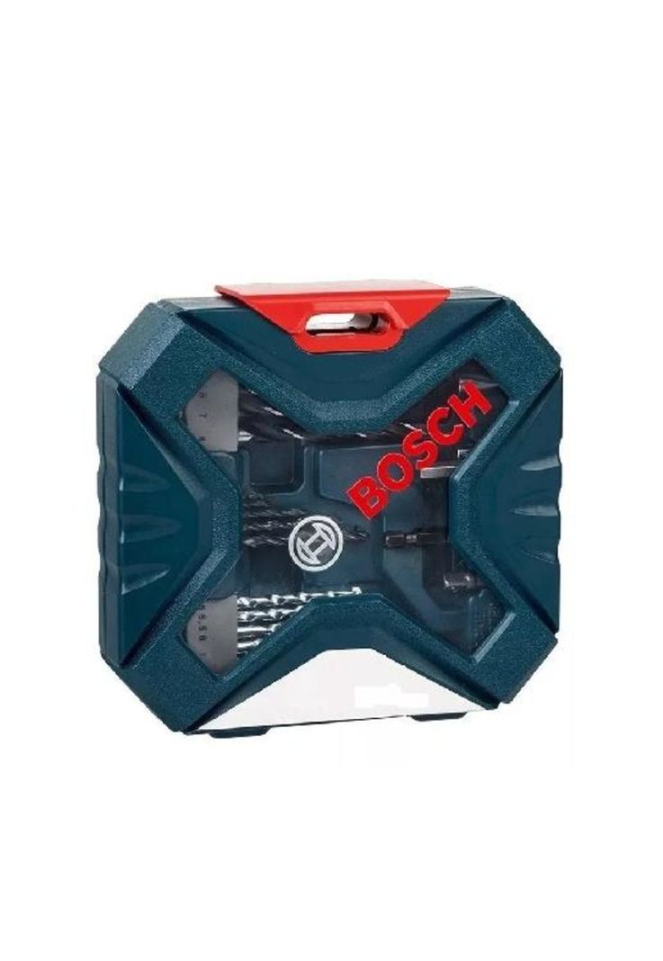 Kit de brocas y puntas X-line de acero 34 unidades Bosch, color negro-0