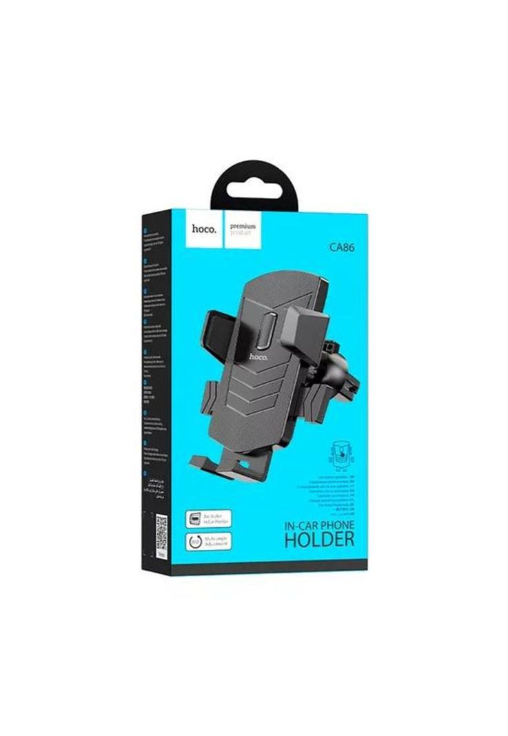 Soporte de coche Hoco para rejilla de ventilación, color negro-3