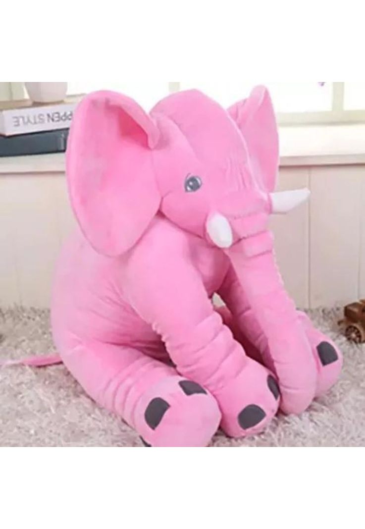Peluche Gigante Elefante Gris - Almohada Bebé Suave y Liviano-2