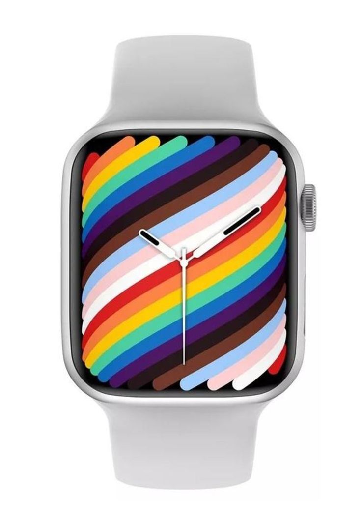 Reloj inteligente pro call serie 7 color blanco-0
