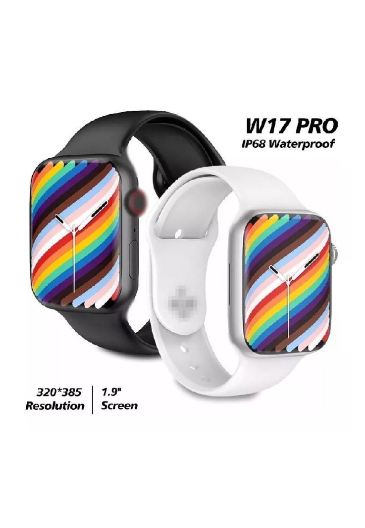 Reloj inteligente pro call serie 7 color blanco-2