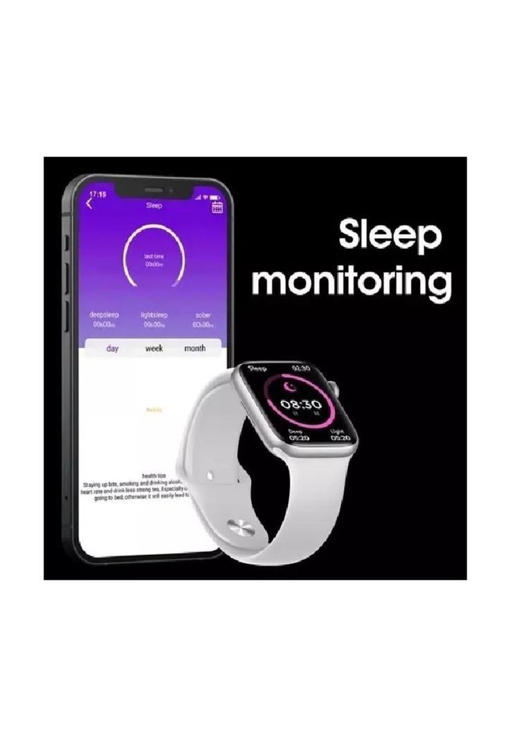 Reloj inteligente pro call serie 7 color blanco-3