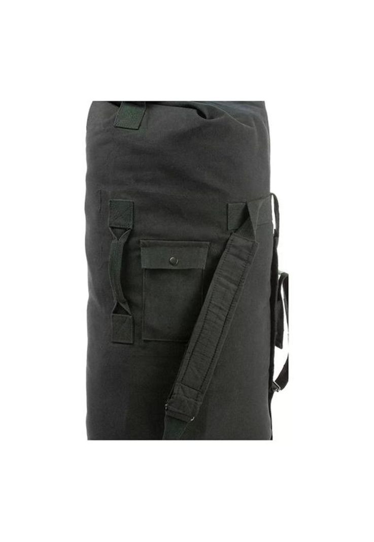 Bolso saco ropero táctico militar camping 90L negro-2