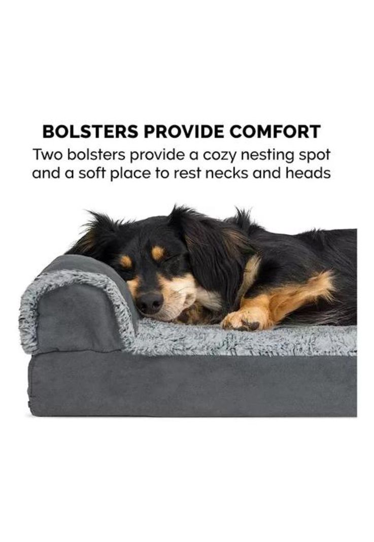 Cama ortopédica premium para mascotas XL memory foam-3