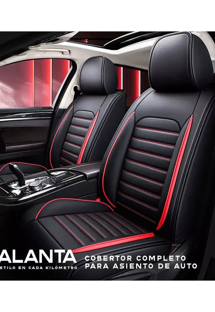 Funda cubre asiento ecocuero Galanta set 5 asientos, color luxury-2