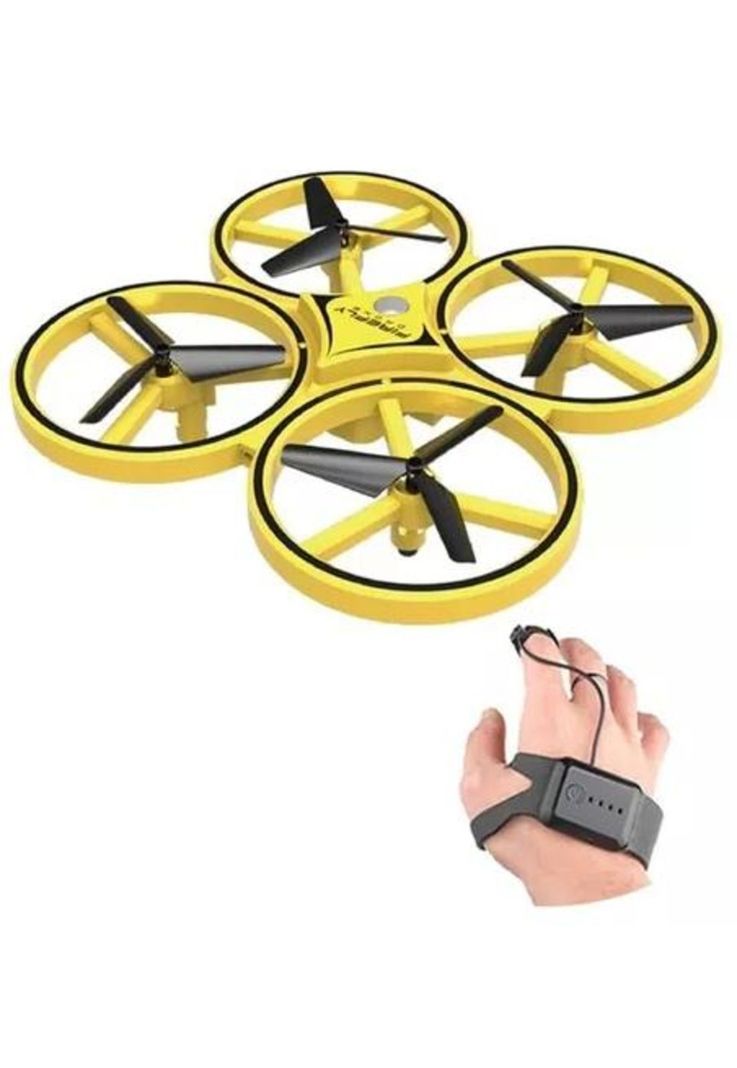 Drone Luciérnaga Control Remoto Color Amarillo-1