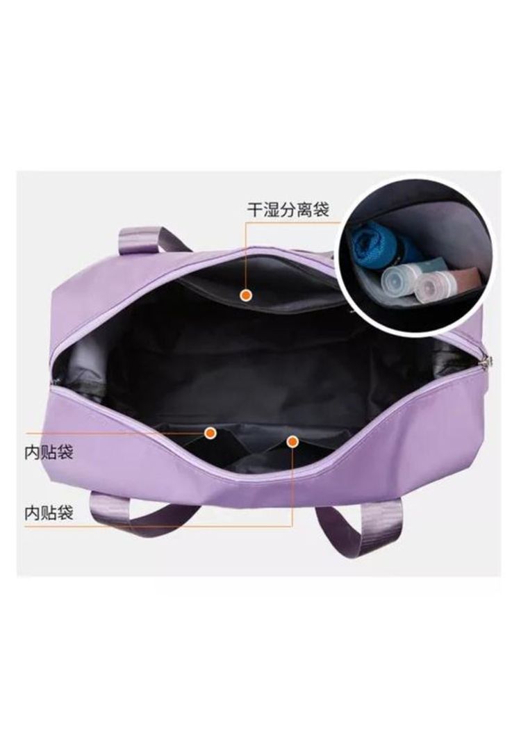 Bolsa Gran Capacidad para Viajes - Hombres y Mujeres - Deportes2 - Color Negro-6