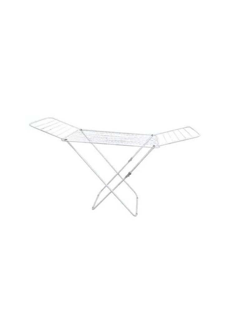 Tendedero colgador extensible organizador plegable 1.80m, color blanco-0