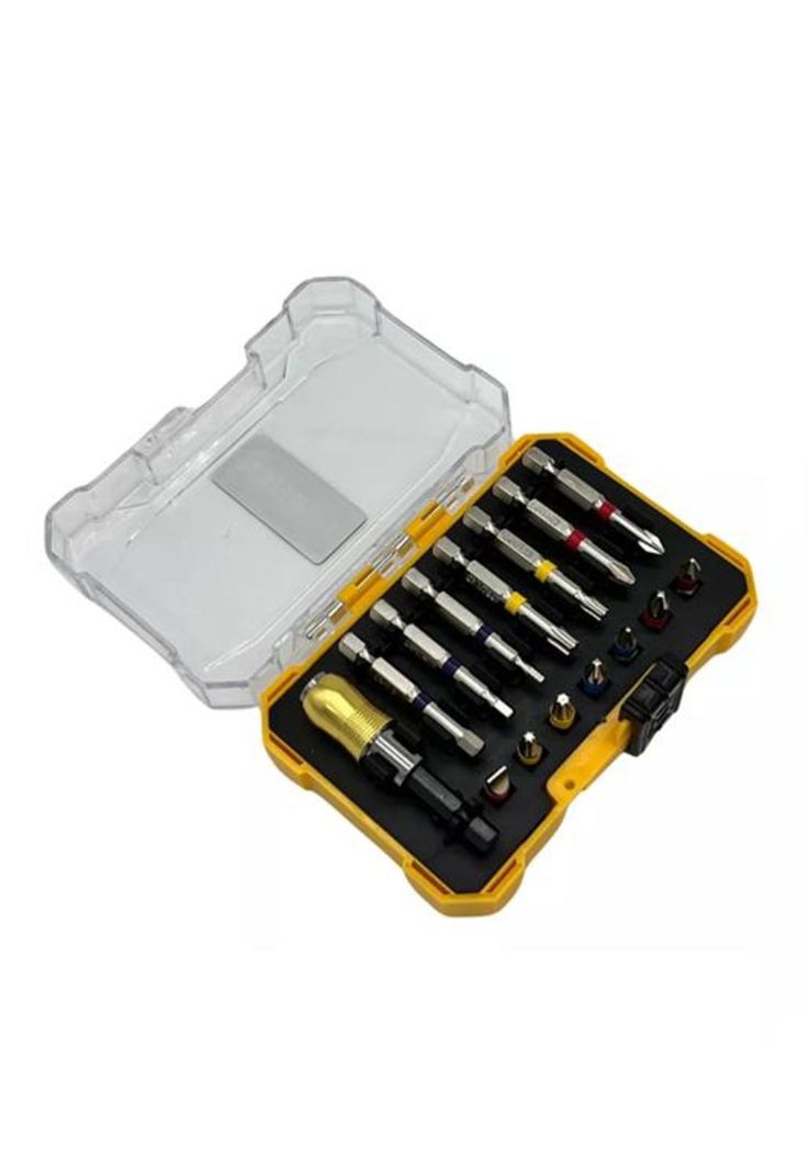 Kit de 15 multipuntas y brocas para taladro Lernen, color negro-0