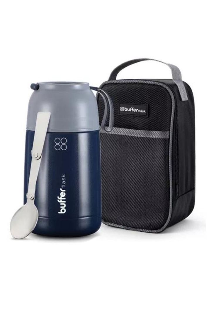 Termo de Comida y Líquido - Buffer Multipropósito, 630 ml + Cuchara-0
