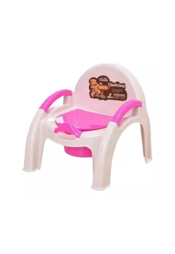 Pelela portátil infantil, color rosa-0
