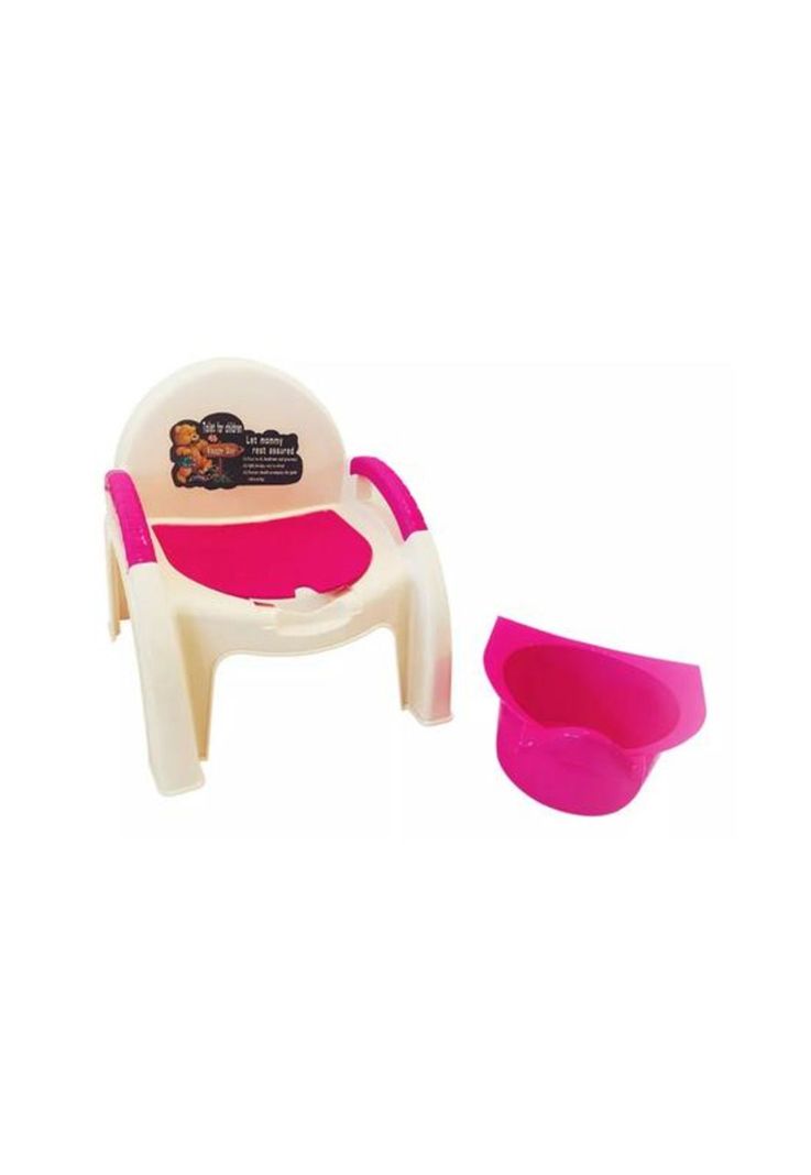 Pelela portátil infantil, color rosa-1