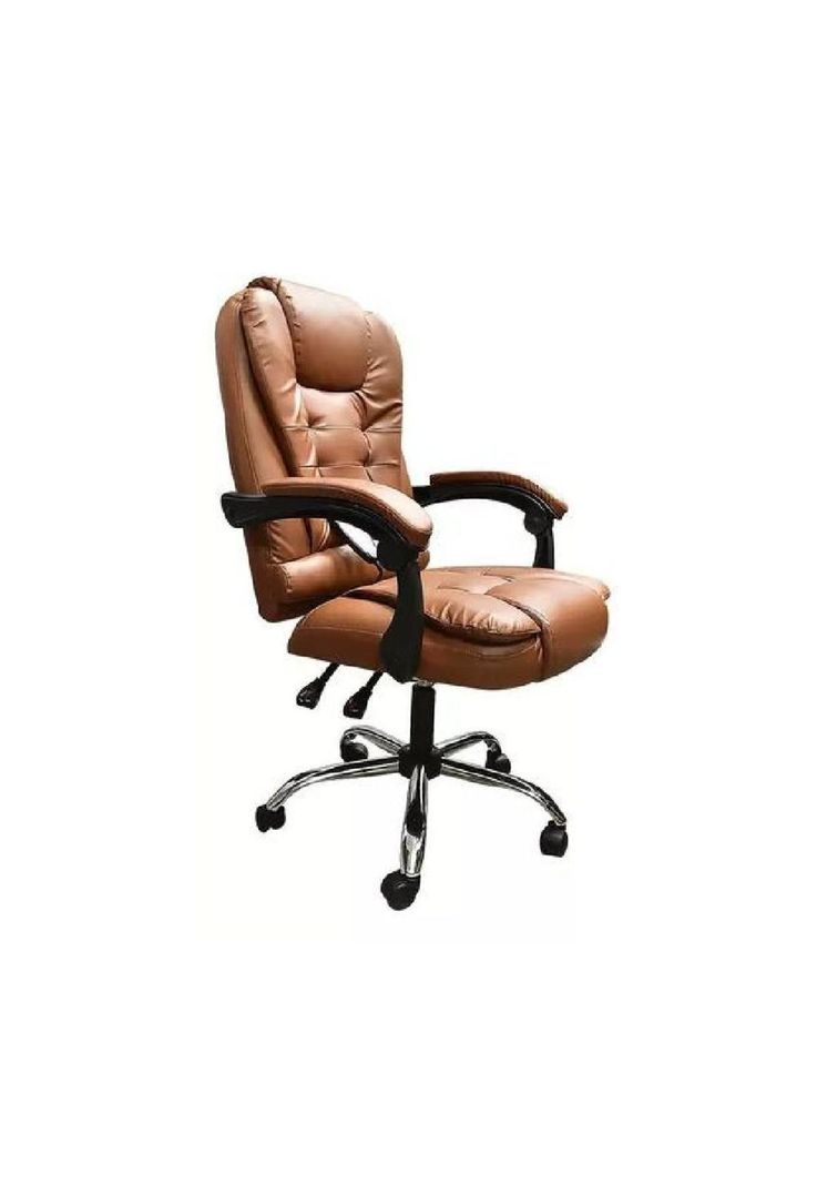 Silla de escritorio Lumax Miles ZGS-959-SA ergonómica color marrón-0