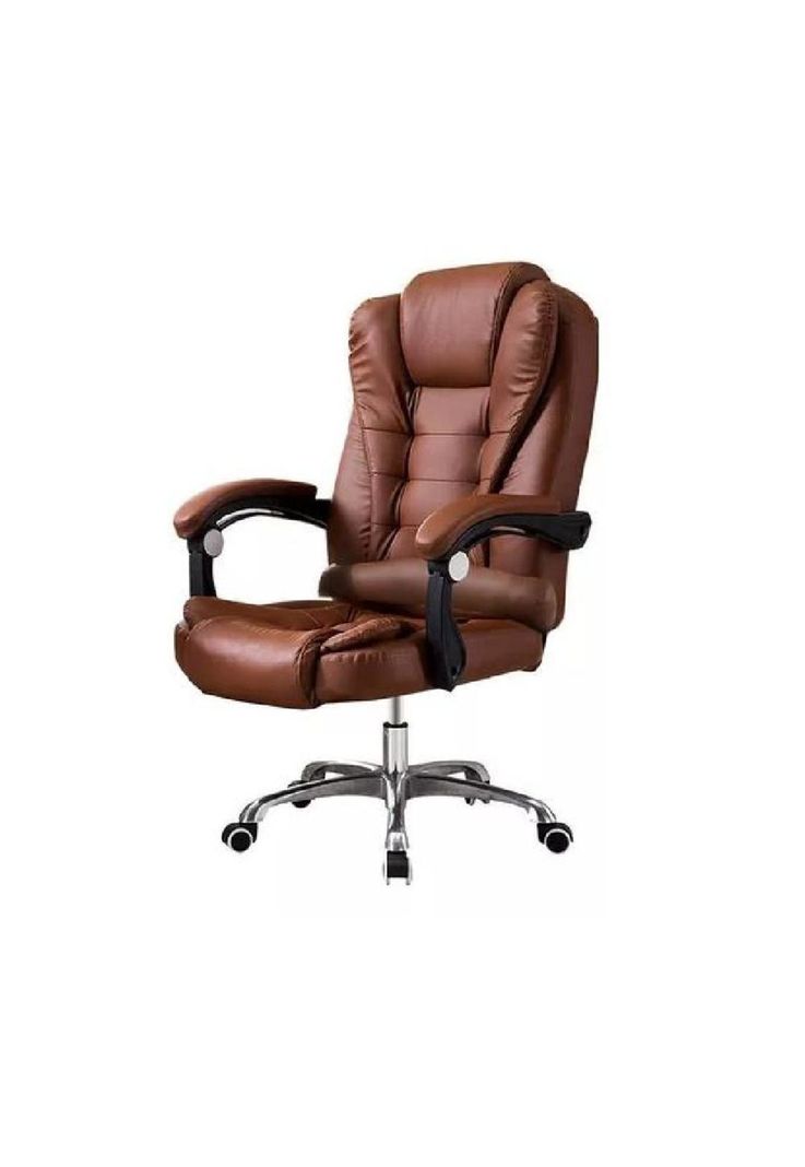 Silla de escritorio Lumax Miles ZGS-959-SA ergonómica color marrón-1