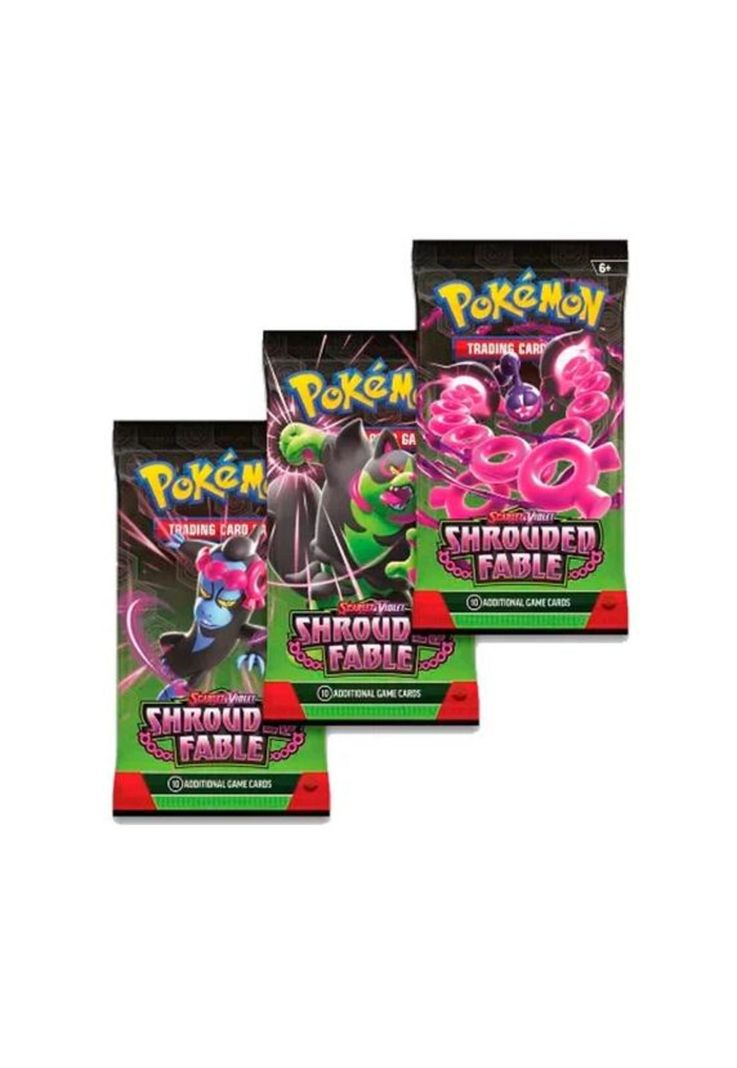 Pokemon blister pack espanol - shrouded fable pecharount neg-1