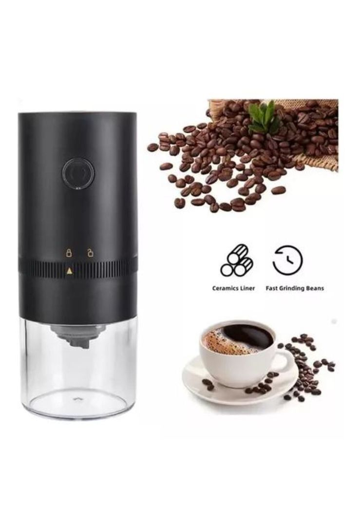 Molino para café y especias inalámbrico eléctrico de cerámica-1