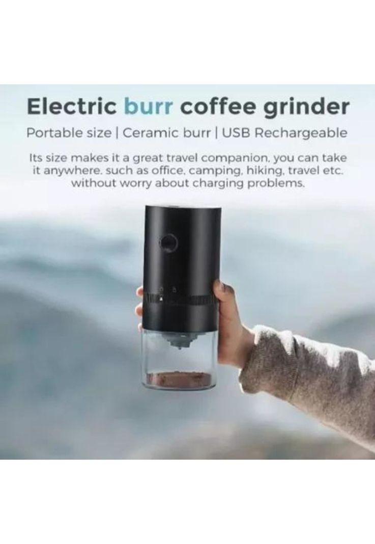 Molino para café y especias inalámbrico eléctrico de cerámica-2
