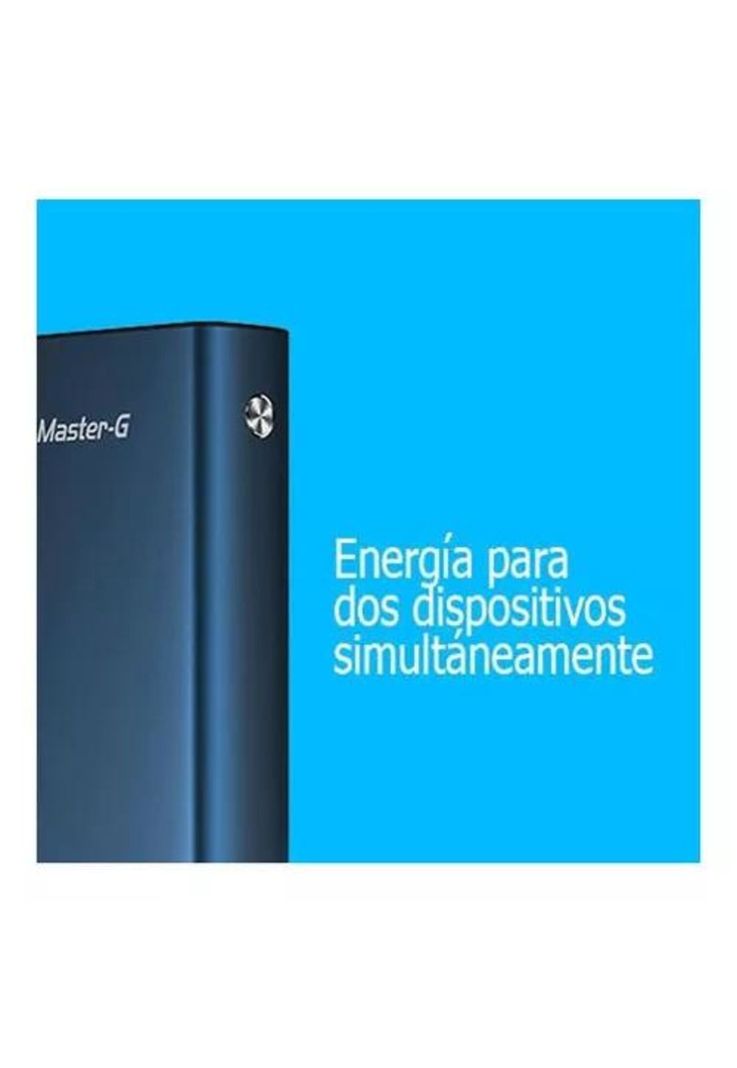 Batería externa power bank Master-G 20,000 mAh, power delivery, azul-4