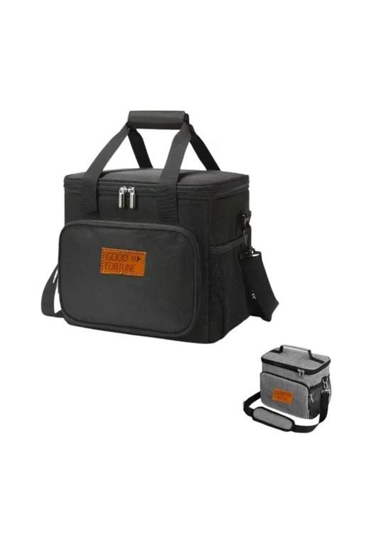 Bolso Lonchera Térmica para Almuerzo - Colación - Color Negro-1