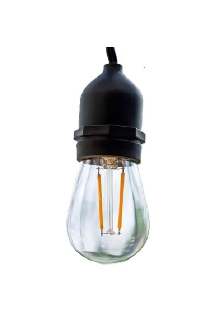Pack 2 Guirnalda Terraza Exterior Homely Luces Vintage 10m + 10 Ampolletas E27-0