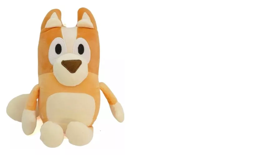 Peluches  Bluey Y Bingo Color Azul y naranja-2