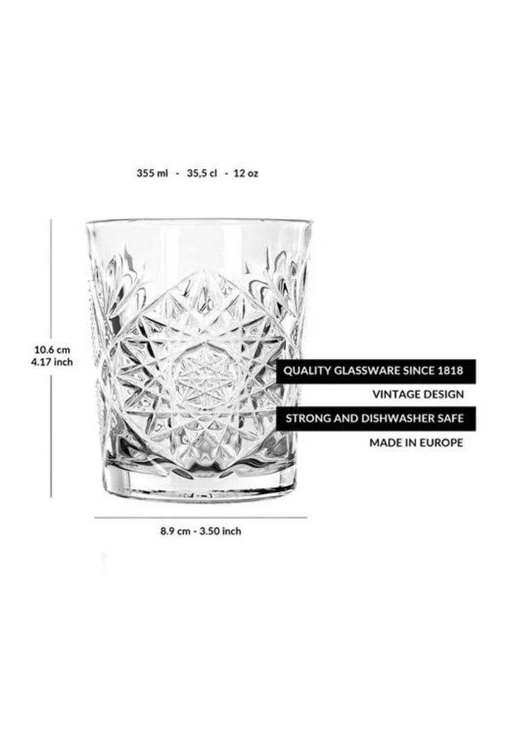 Set 4 Vasos Cortos Hobstar-2