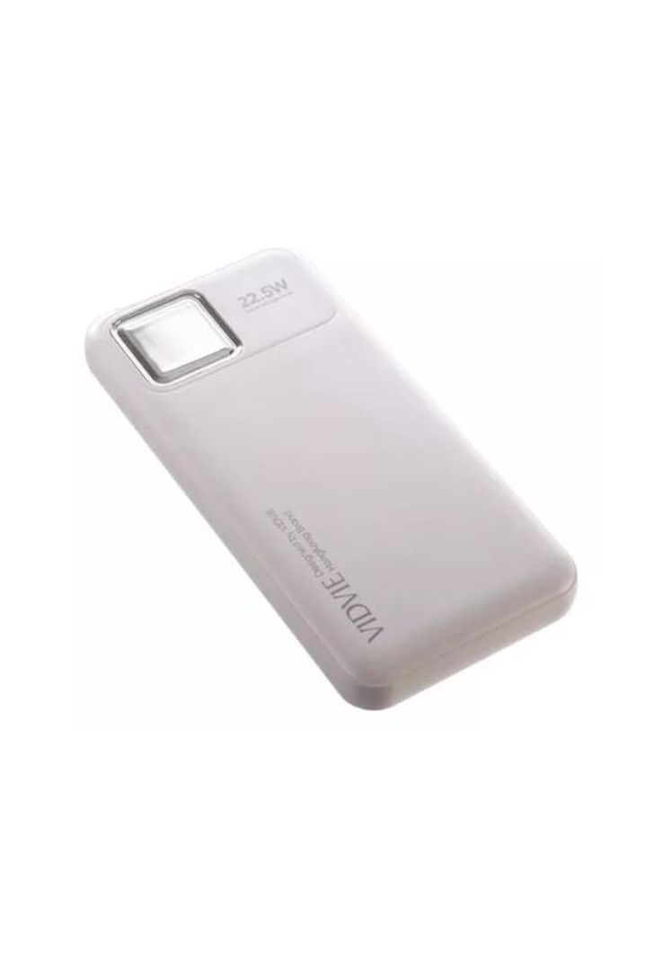 Cargador batería externa Vidvie ultra rápida 20000mAh, color blanco-0