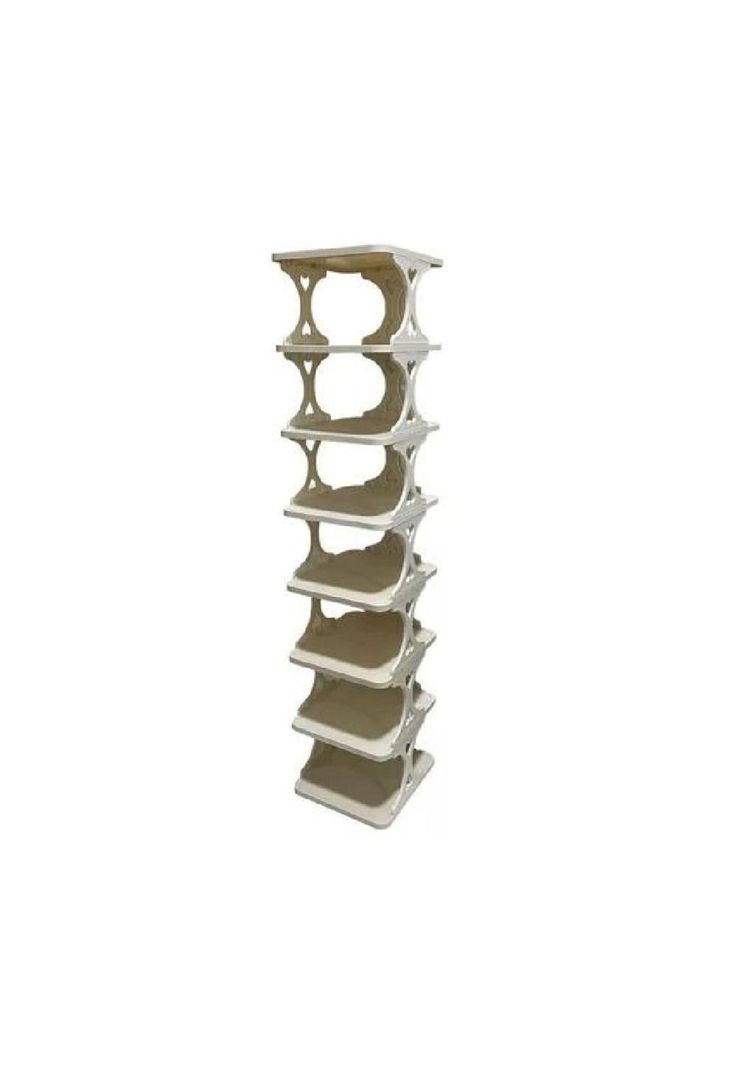 Organizador de zapatos 8 niveles blanco-1