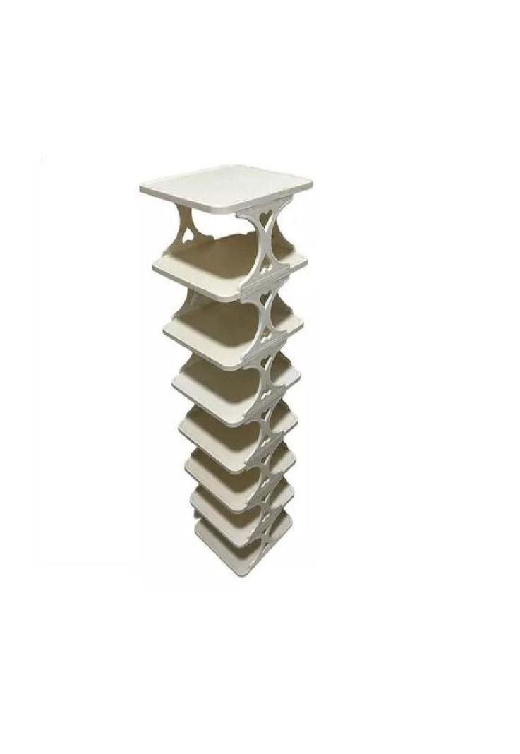 Organizador de zapatos 8 niveles blanco-2