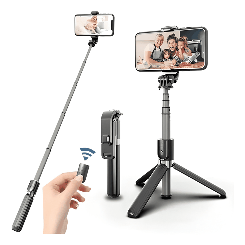 Palo Selfie Trípode Baston Extensible Bluetooth