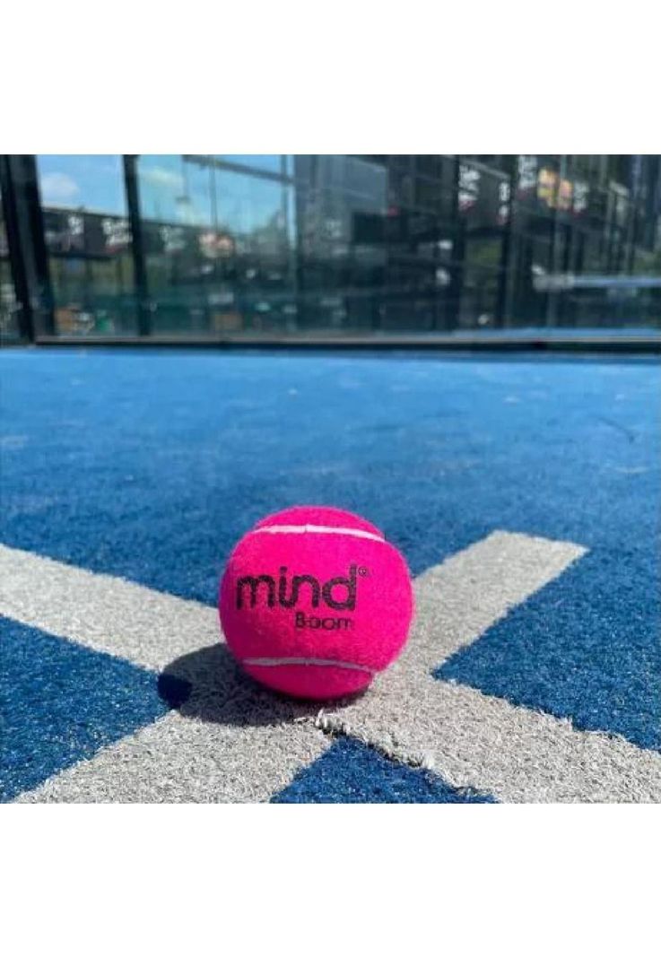Pelotas de Padel - Boom Pink Edition, Alta Calidad, Pack de 3-6