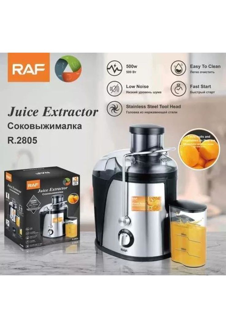 Extractor de jugos exprimidor eléctrico para naranja, color negro-5