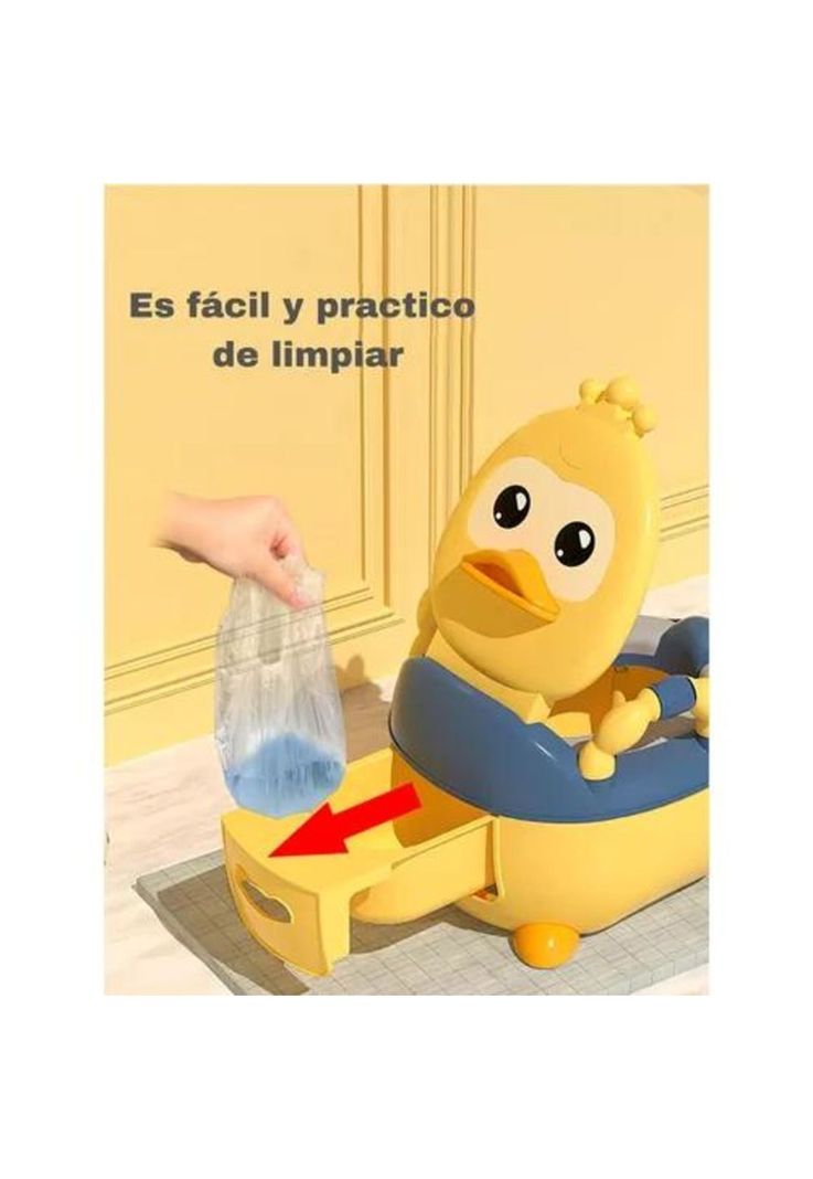 Pelela Bacinica Pato Bebé - Niño o Niña-1