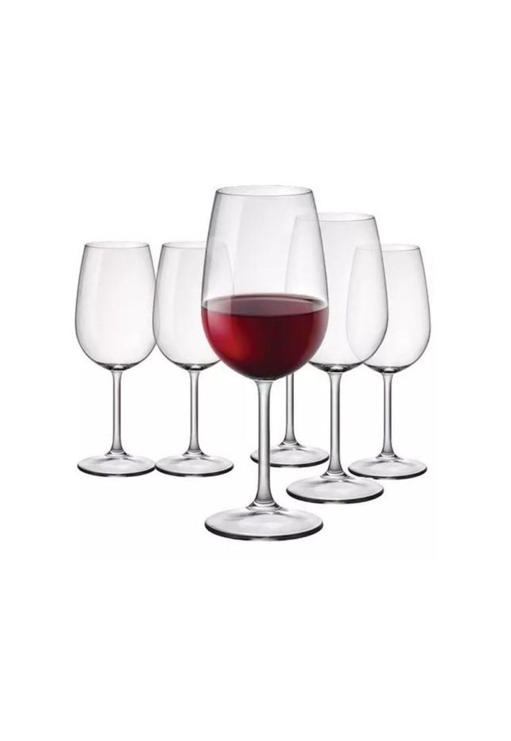 6 Copas Vino Tinto Bordeaux Cristal Riserva Bormioli 540ml-2