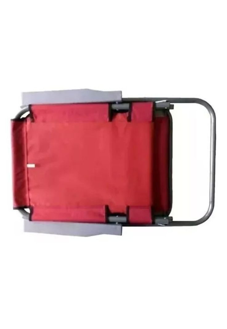 Sillas plegables portátiles para camping y playa rojas-3