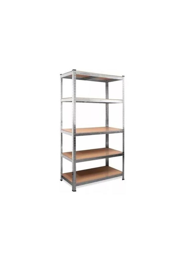 Repisa Metálica Armable Mecano 180x90x40cm 350kg Plateado-0