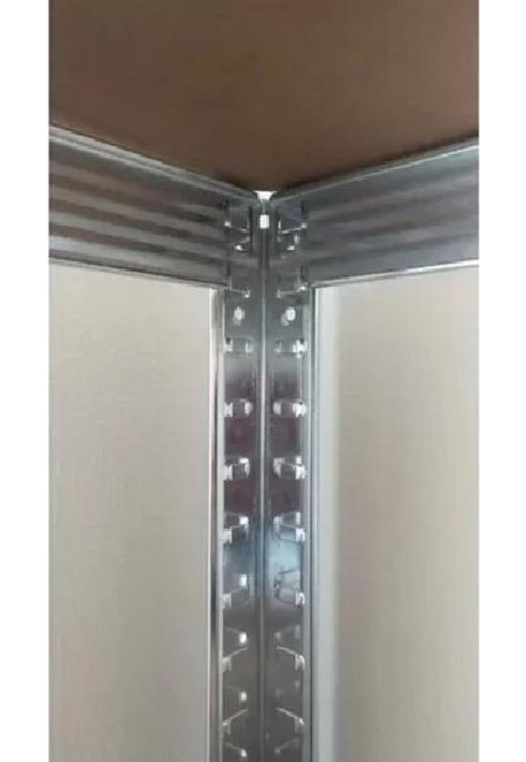 Repisa Metálica Armable Mecano 180x90x40cm 350kg Plateado-3