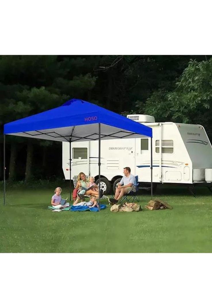 Carpa lona de repuesto para toldo, 3x3 m, impermeable, color blanco-3