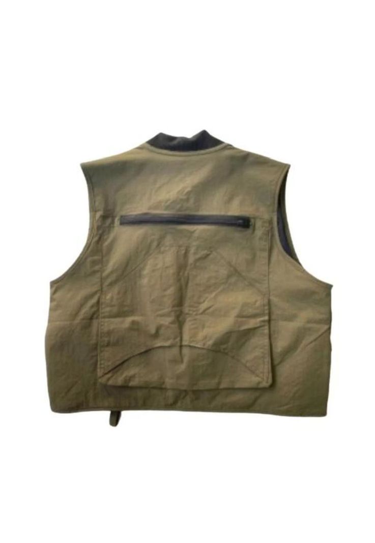 Chaqueta geólogo camping multi bolsillos pesca talla XL, verde-1