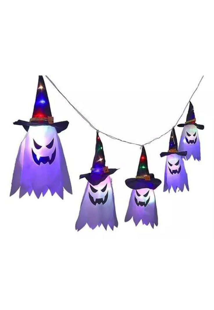 Decoracion para Halloween con luces-0
