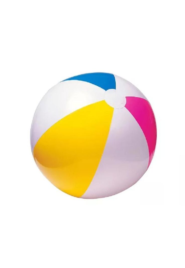 Pelota de playa inflable 61 cm multicolor-0