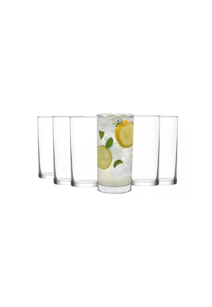 Set 6 Vasos Vidrio Agua Cóctel-4